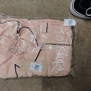 Eberjey Pink Pajama Set Soft Intimates Sleepwear